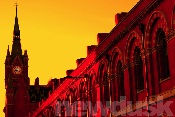 st pancras dawn